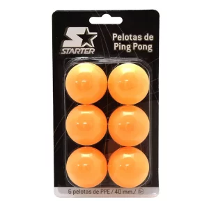 Set de 6 pz pelota pingpong