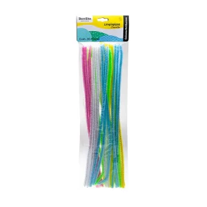 Paquete de limpiapipas colores surtidos 30pz