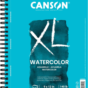 Cuaderno de artes Acuarela Canson XL espiral